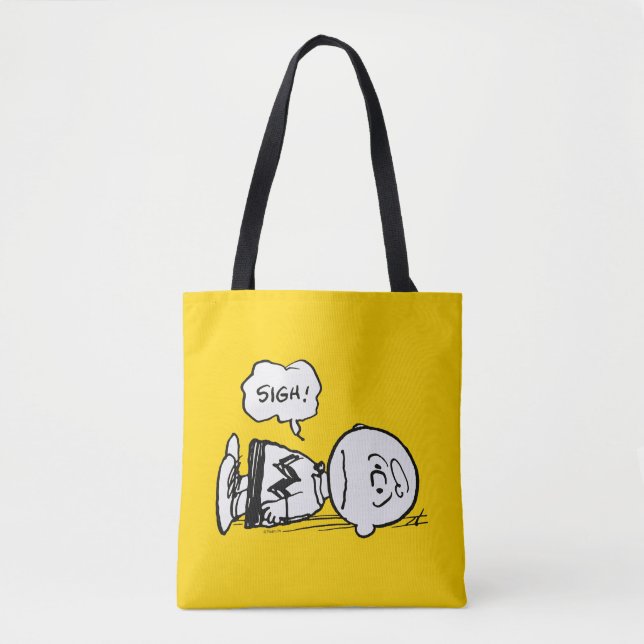 Bolso De Tela Cacahuetes | Charlie Brown ha caído (Anverso)