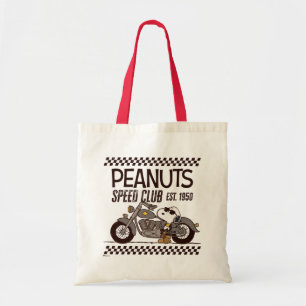 Bolso De Tela Cacahuetes   Club de velocidad Snoopy