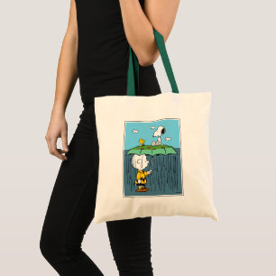 Bolso De Tela Cacahuetes   Día Soleado Día Lluvioso Mitad y Mita