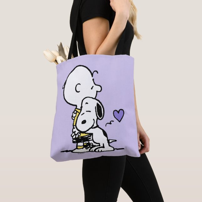 Bolso De Tela Cacahuetes | EL DÍA DE SAN VALENTÍN | Charlie Brow (Detalle)