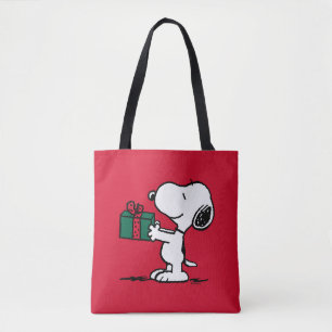 Bolso De Tela Cacahuetes Entrega de Navidades Snoopy