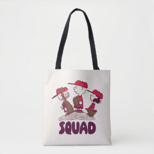 Bolso De Tela Cacahuetes   Escuadrón de béisbol