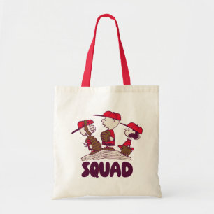 Bolso De Tela Cacahuetes   Escuadrón de béisbol