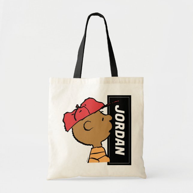 Bolso De Tela Cacahuetes | Gorra de béisbol de Franklin (Frente)