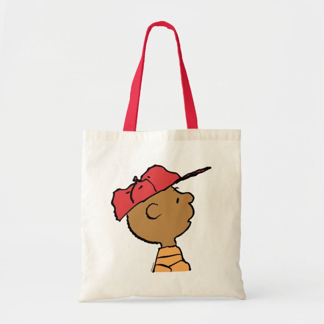 Bolso De Tela Cacahuetes | Gorra de béisbol de Franklin (Frente)