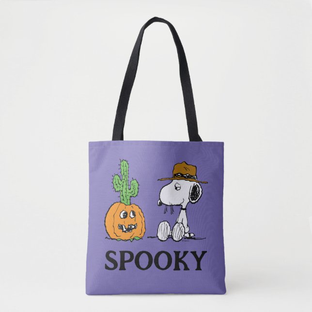 Bolso De Tela Cacahuetes | Halloween del Desierto de Spike (Anverso)
