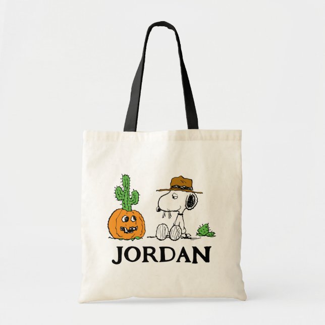 Bolso De Tela Cacahuetes | Halloween del Desierto de Spike (Frente)