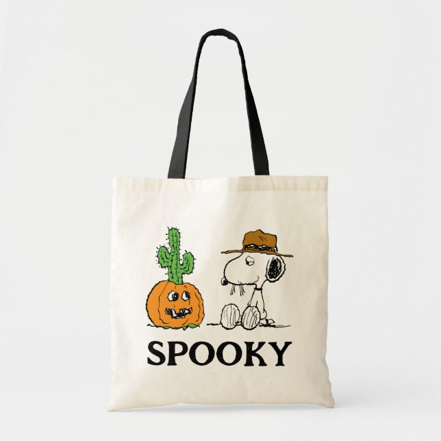 Bolso De Tela Cacahuetes | Halloween del Desierto de Spike (Frente)