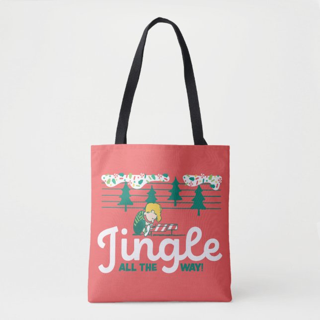 Bolso De Tela Cacahuetes | Jingle All Way (Anverso)