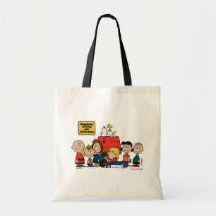 Bolso De Tela Cacahuetes   La felicidad es ser una pandilla
