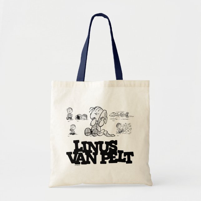 Bolso De Tela Cacahuetes | Linus (Frente)