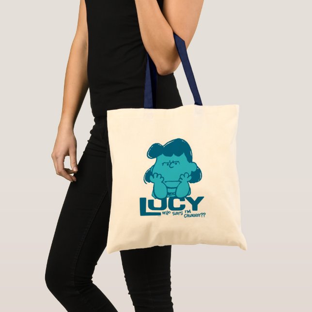 Bolso De Tela Cacahuetes | Lucy ¿Quién dice que soy cangrejo? (Anverso (producto))