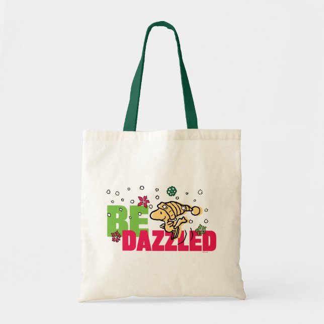 Bolso De Tela Cacahuetes | Navidades Woodstock se deslumbra (Frente)