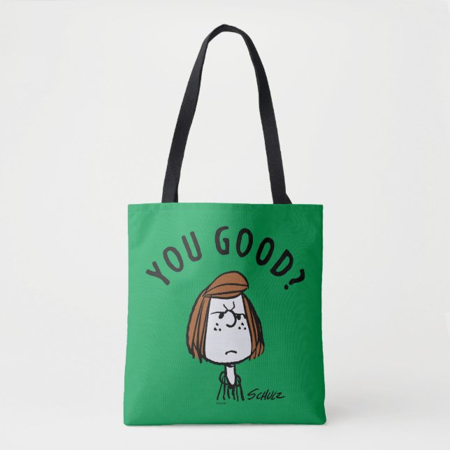 Bolso De Tela Cacahuetes | Patty Peppermint, ¿bien? (Anverso)