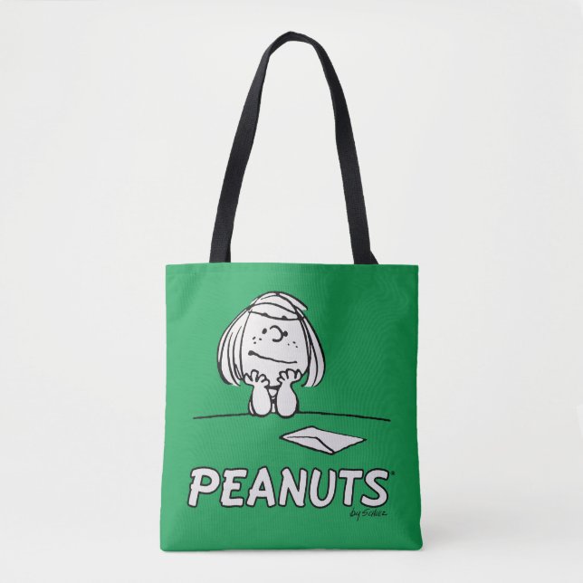 Bolso De Tela Cacahuetes | Peppermint Patty Thoughts (Anverso)