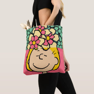 Bolso De Tela Cacahuetes   Sally Half & Half Flowers