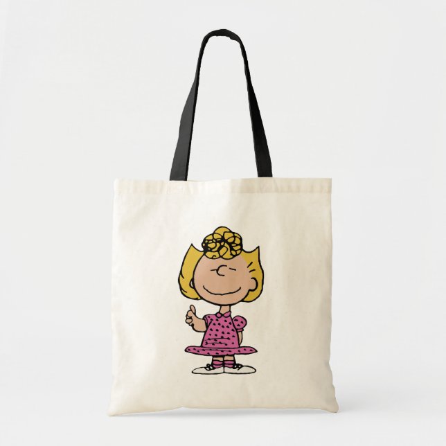 Bolso De Tela Cacahuetes | Sally Super Smile (Frente)