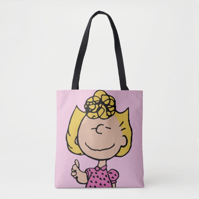 Bolso De Tela Cacahuetes | Sally Super Smile (Anverso)