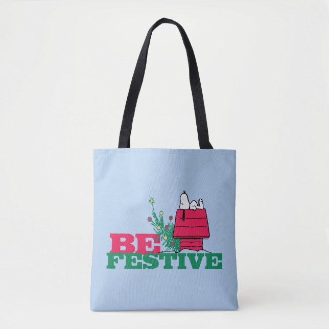 Bolso De Tela Cacahuetes | Ser festivo (Anverso)