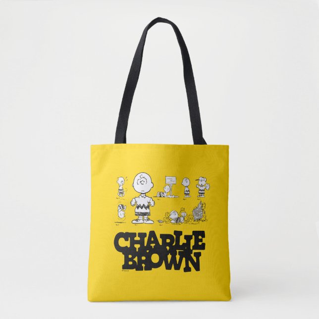 Bolso De Tela Cacahuetes | Siempre Charlie Brown (Anverso)