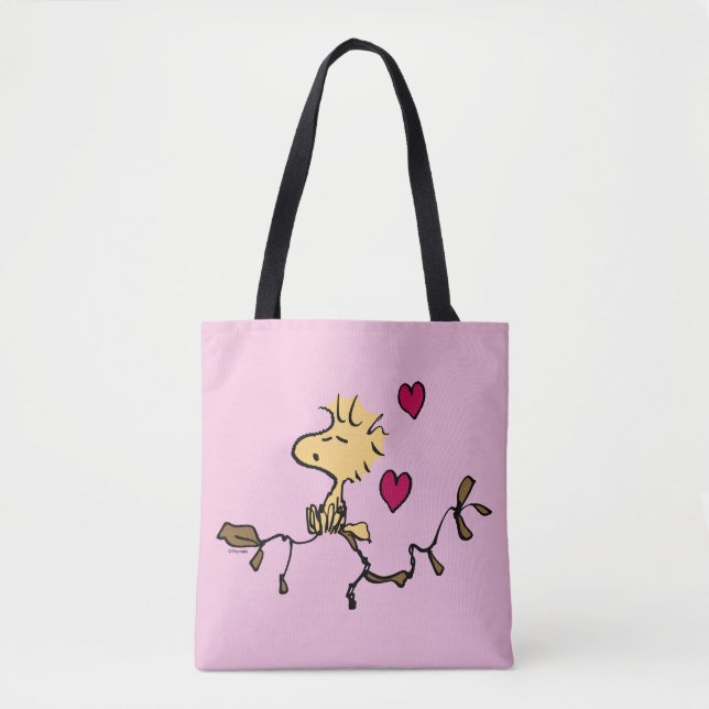 Bolso De Tela Cacahuetes | Silbato de Woodstock (Anverso)