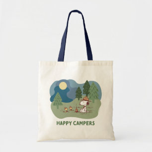 Bolso De Tela Cacahuetes Sitio del campamento de Snoopy y Wood
