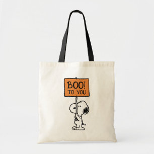 Bolso De Tela Cacahuetes Snoopy Boo!