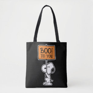 Bolso De Tela Cacahuetes Snoopy Boo!