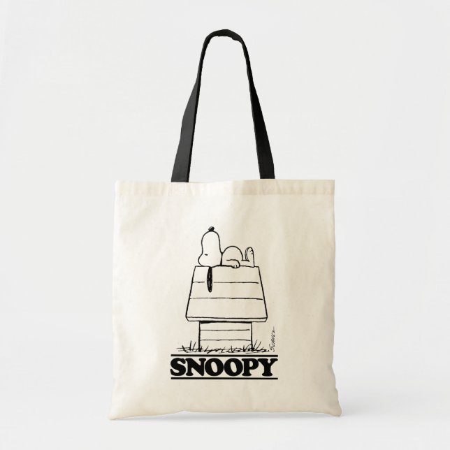 Bolso De Tela Cacahuetes | Snoopy El Secreto De La Vida (Frente)