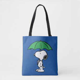 Bolso De Tela Cacahuetes Snoopy Green Umbrella