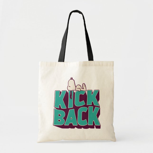 Bolso De Tela Cacahuetes | Snoopy Kickback (Frente)