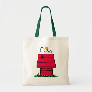 Bolso De Tela Cacahuetes Snoopy & Woodstock Doghouse
