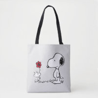 Cacahuetes | Snoopy y Woodstock Rojo y Negro