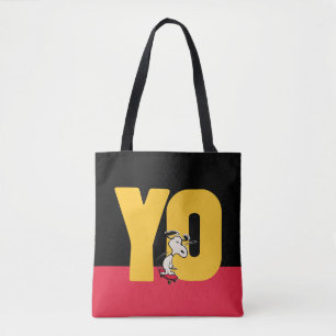 Bolso De Tela Cacahuetes Snoopy YO Skateboard
