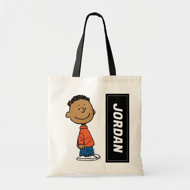Bolso De Tela Cacahuetes | Sonrisa Franklin (Frente)