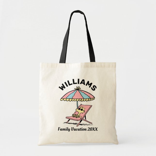 Bolso De Tela Cacahuetes | Vacaciones familiares de Woodstock Be (Frente)