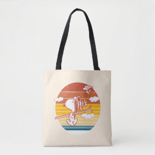 Bolso De Tela Cacahuetes   Viaje para esquiar Snoopy & Woodstock