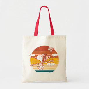 Bolso De Tela Cacahuetes Viaje para esquiar Snoopy & Woodstock
