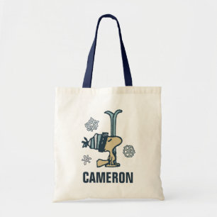 Bolso De Tela Cacahuetes Woodstock Ski Pro Añadir su nombre