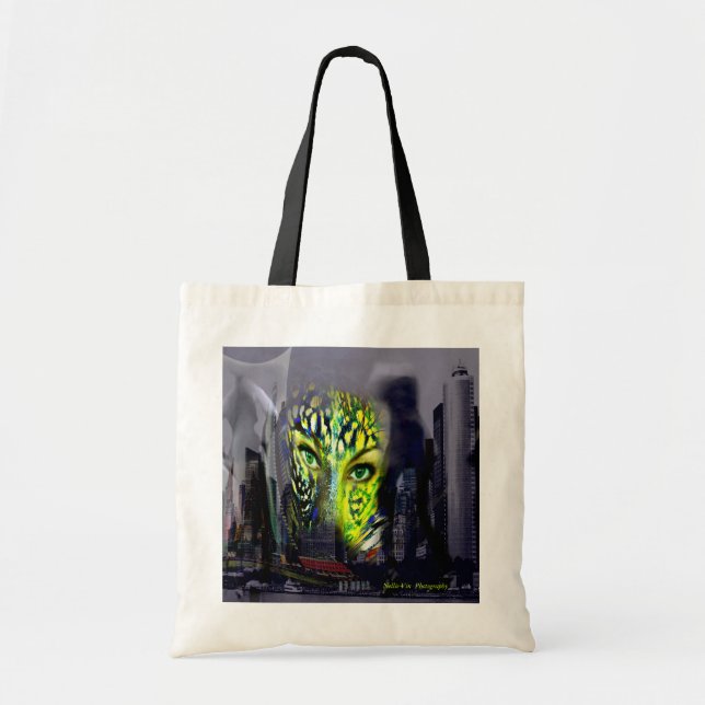 Bolso De Tela Cacería de la ciudad de la noche (Frente)