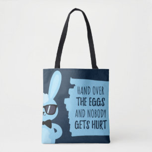 Bolso De Tela Cacería graciosa de huevos