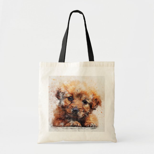 Bolso De Tela Cachorro (Frente)