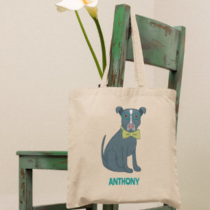Bolso De Tela Cachorro de cachorro de cerdo con lentes personali