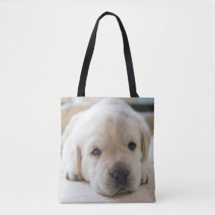 Bolso De Tela Cachorro dorado dorado