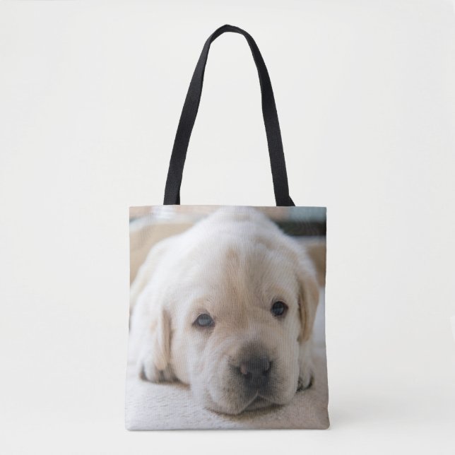 Bolso De Tela Cachorro dorado dorado (Anverso)