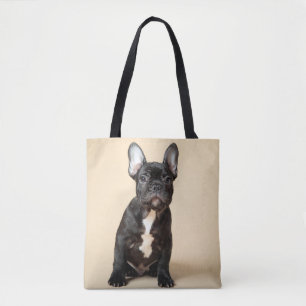 Bolso De Tela Cachorro Frenchie