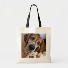 Bolso De Tela Cachorro Lindo Foto Personalizada