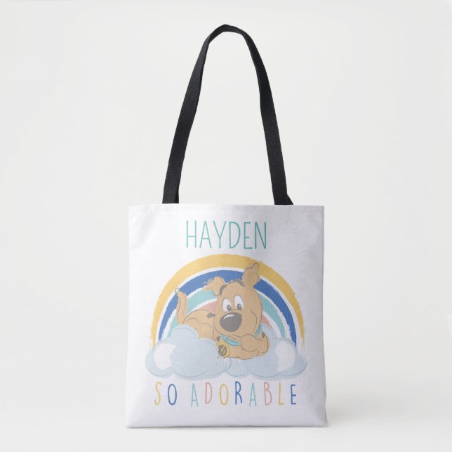 Bolso De Tela Cachorro Scooby-Doo "tan adorable" (Anverso)