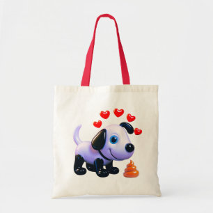 Bolso De Tela Cachorros de amor