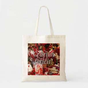 Bolso De Tela ¡Căciun fericit! Feliz Navidad en Rumania